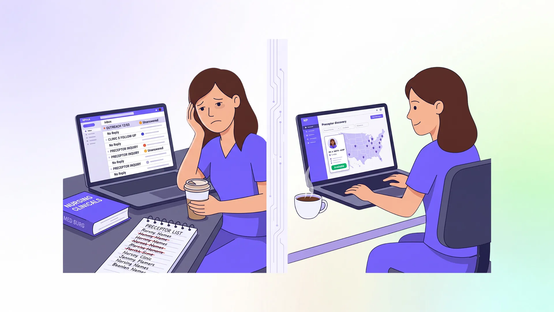 How to Find a Preceptor for NP School Using AI