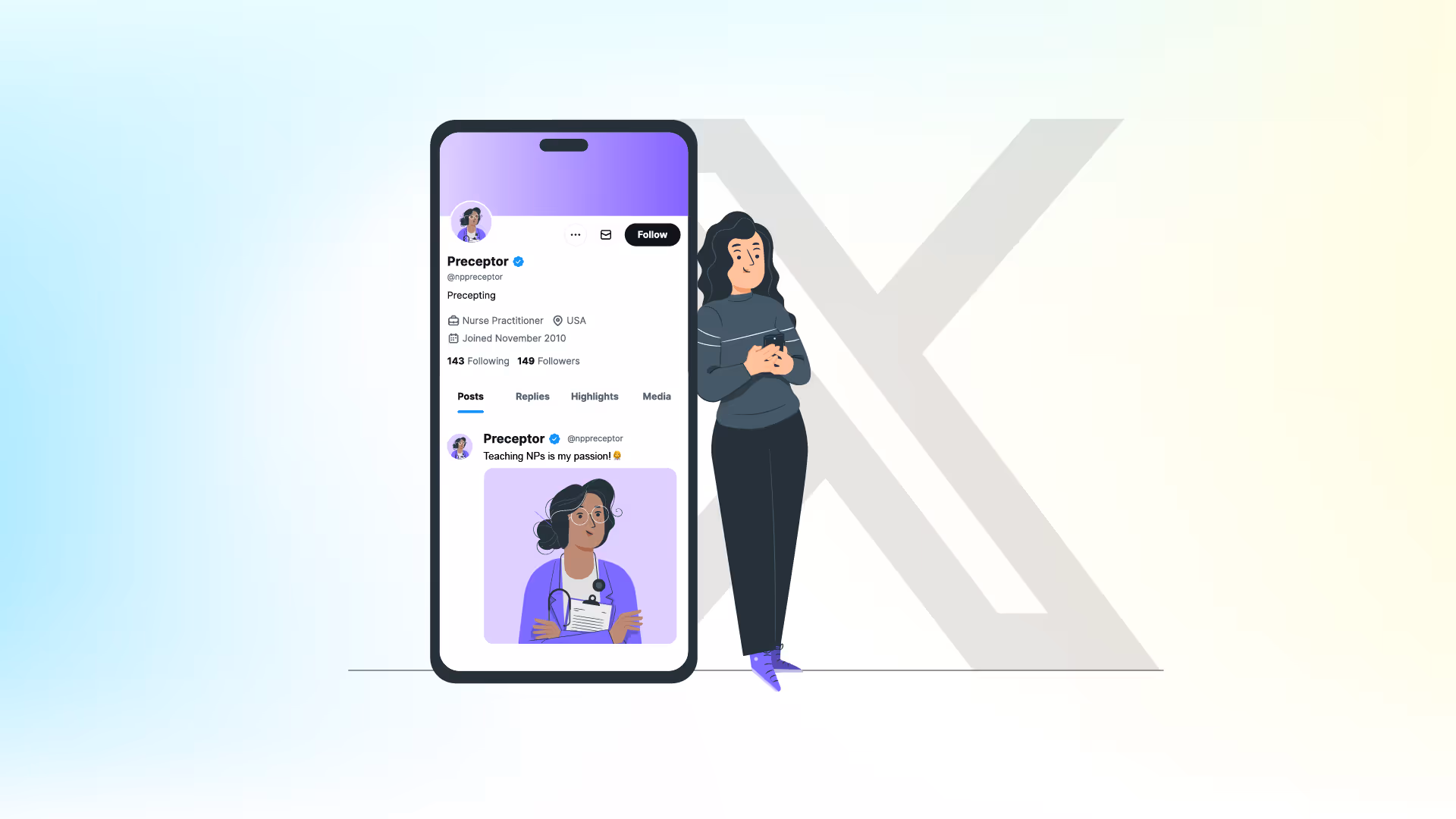 How to Find Nurse Practitioner Preceptors Using Twitter (Now X)