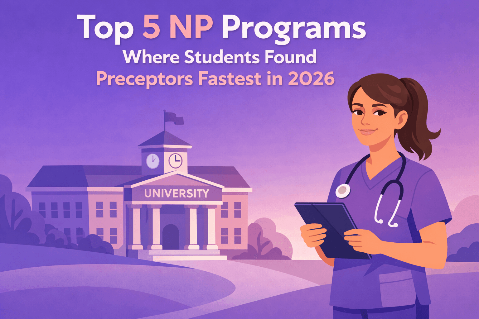 Top 5 NP Programs Where Students Found Preceptors Fastest in 2026